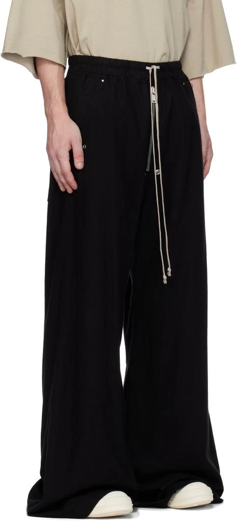 Rick Owens Black Porterville Geth Belas Trousers 2
