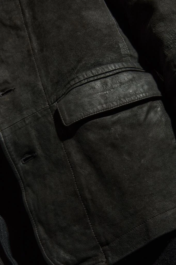 ALL SAINTS Suede jacket Survey with vintage effect 5