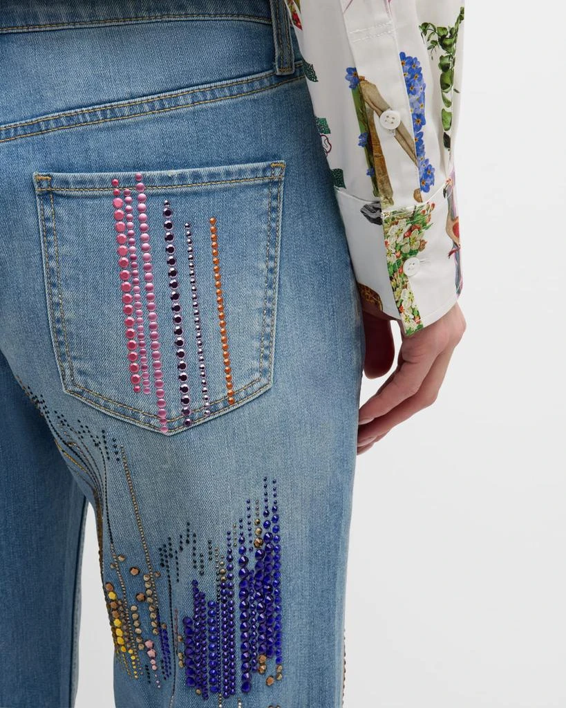 Libertine FWB Boyfriend Jeans with Crystal Detail 7