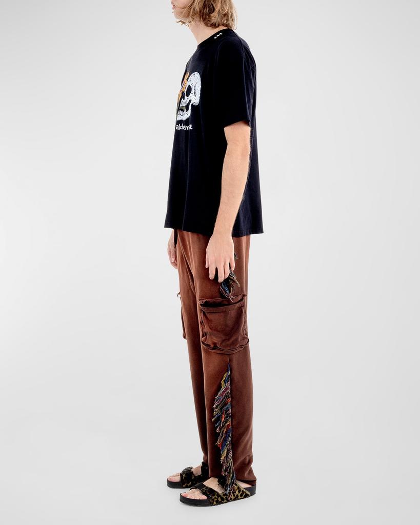 Alchemist Men's Floral Skull T-Shirt