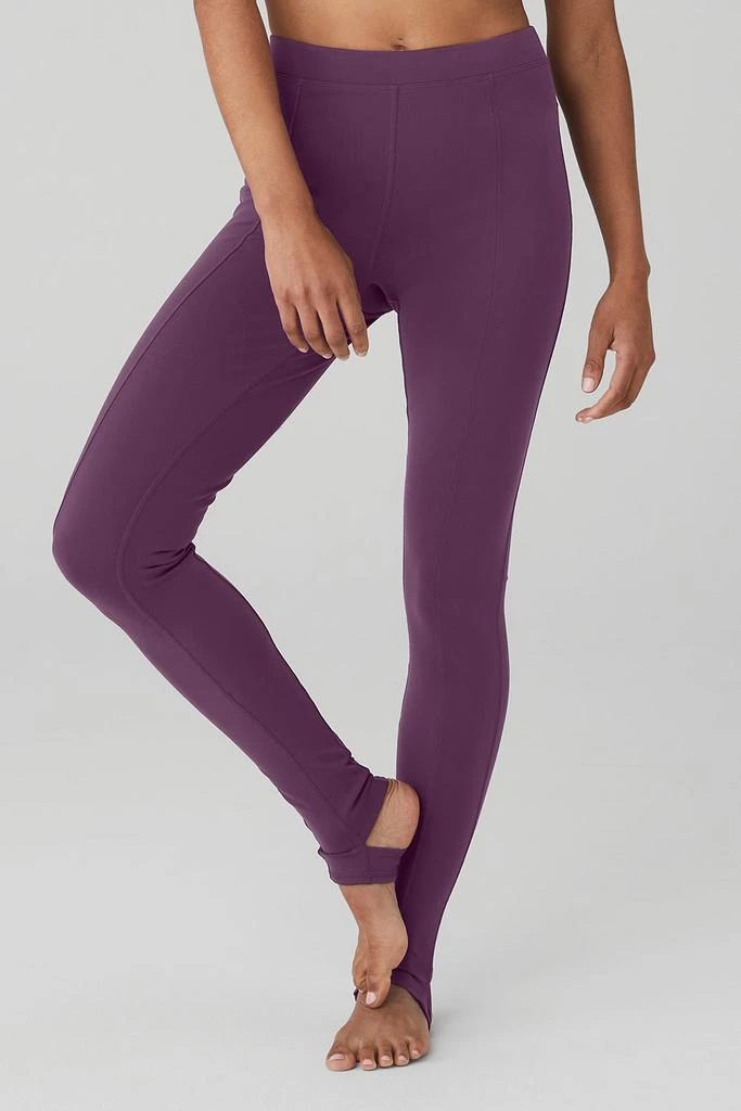 Alo Airbrush High-Waist Enso Legging - Dark Plum 1