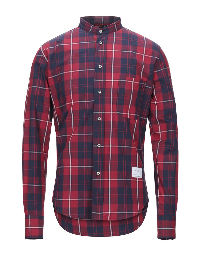 THE EDITOR Checked shirt