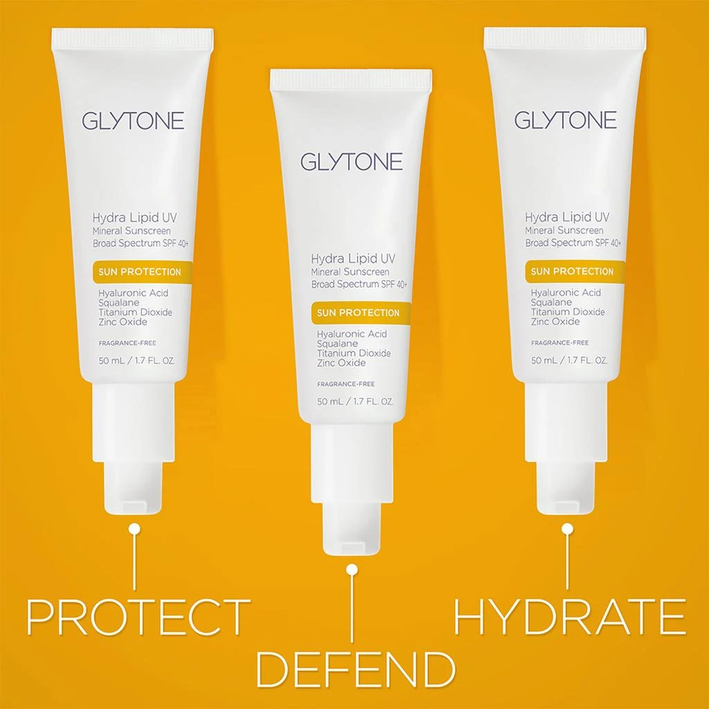 Glytone Glytone Hydra Lipid UV Mineral Sunscreen Broad Spectrum SPF 40 2