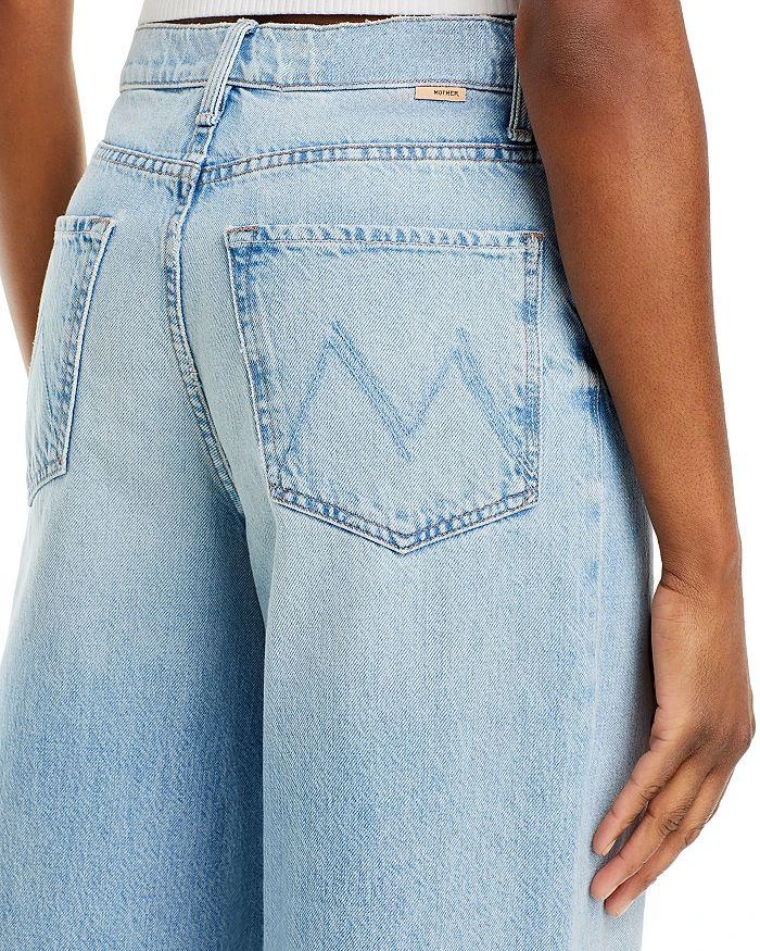 MOTHER The Spinner Nerdy High Rise Wide Leg Jeans in We Bounced 5