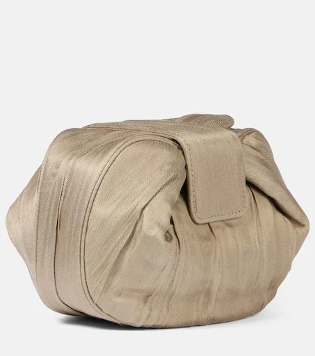 Gabriela Hearst Demi leather clutch 4