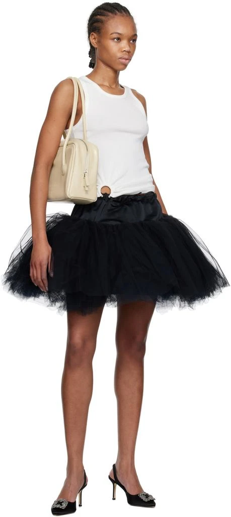 MARGESHERWOOD Beige Soft Boston Bag 4