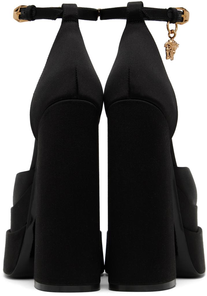 Versace Black Medusa Aevitas Heels