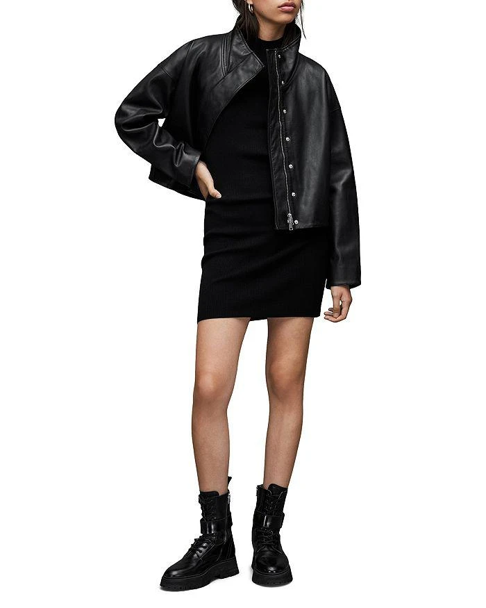 ALL SAINTS Ryder Leather Jacket 6