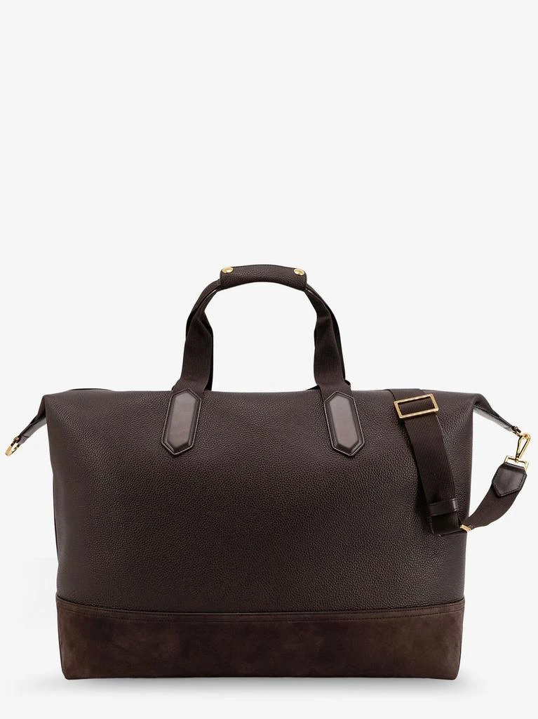 Tom Ford Leather travel bag with suede inserts 3