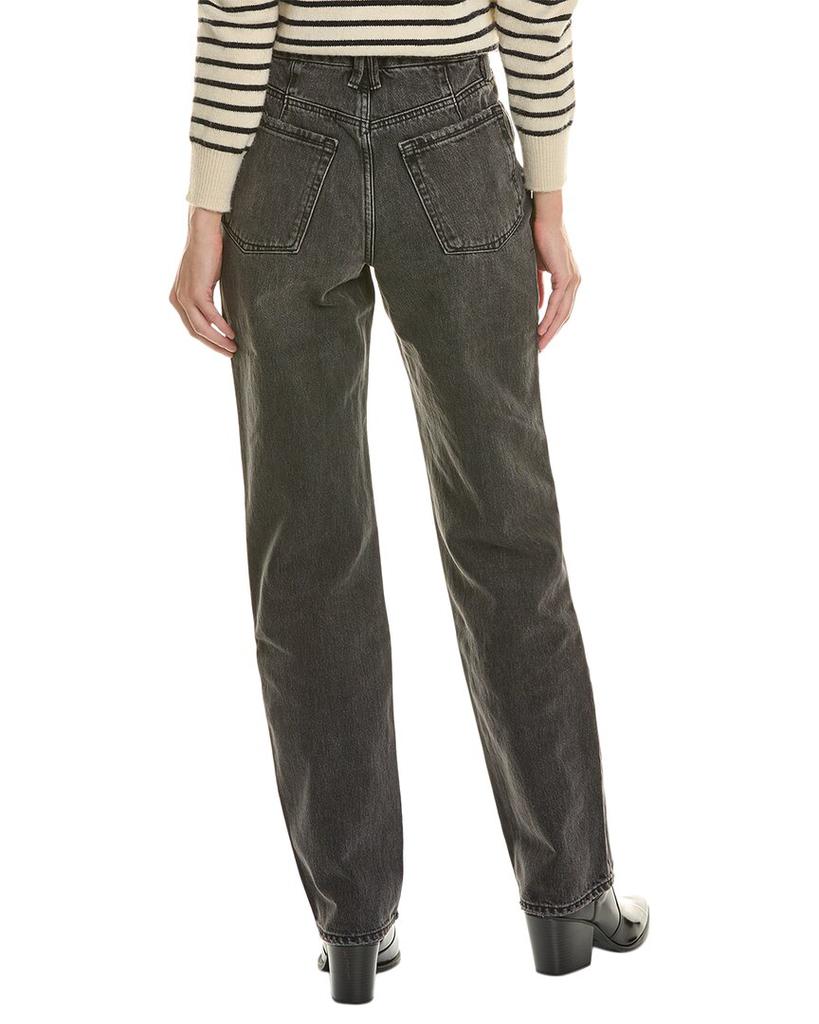 Good American Good 90s Icon Black Straight Jean