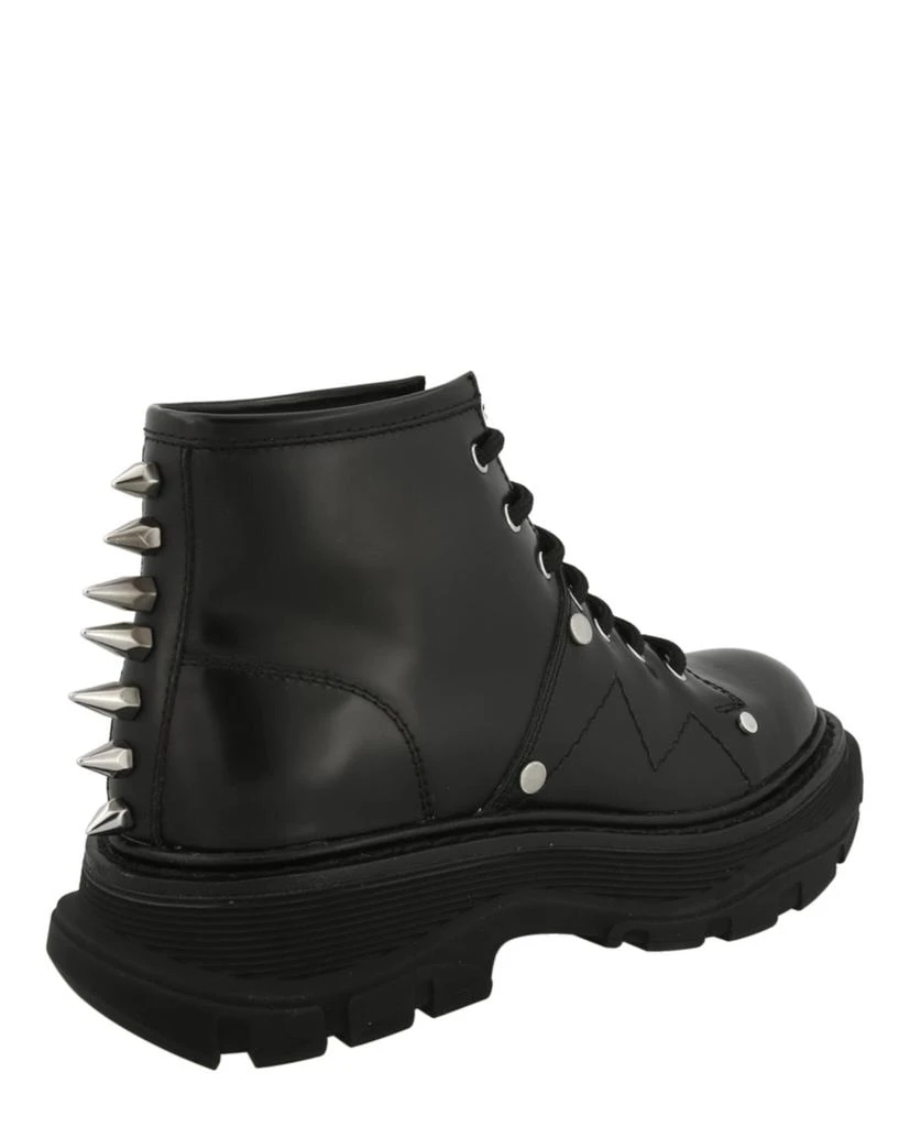 Alexander McQueen Leather Ankle Combat Boots 3