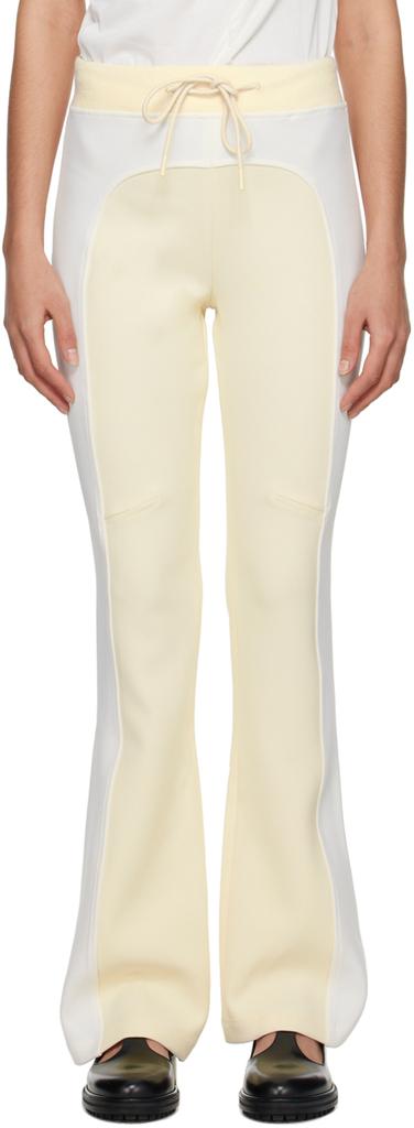 TheOpen Product Off-White Paneled Lounge Pants
