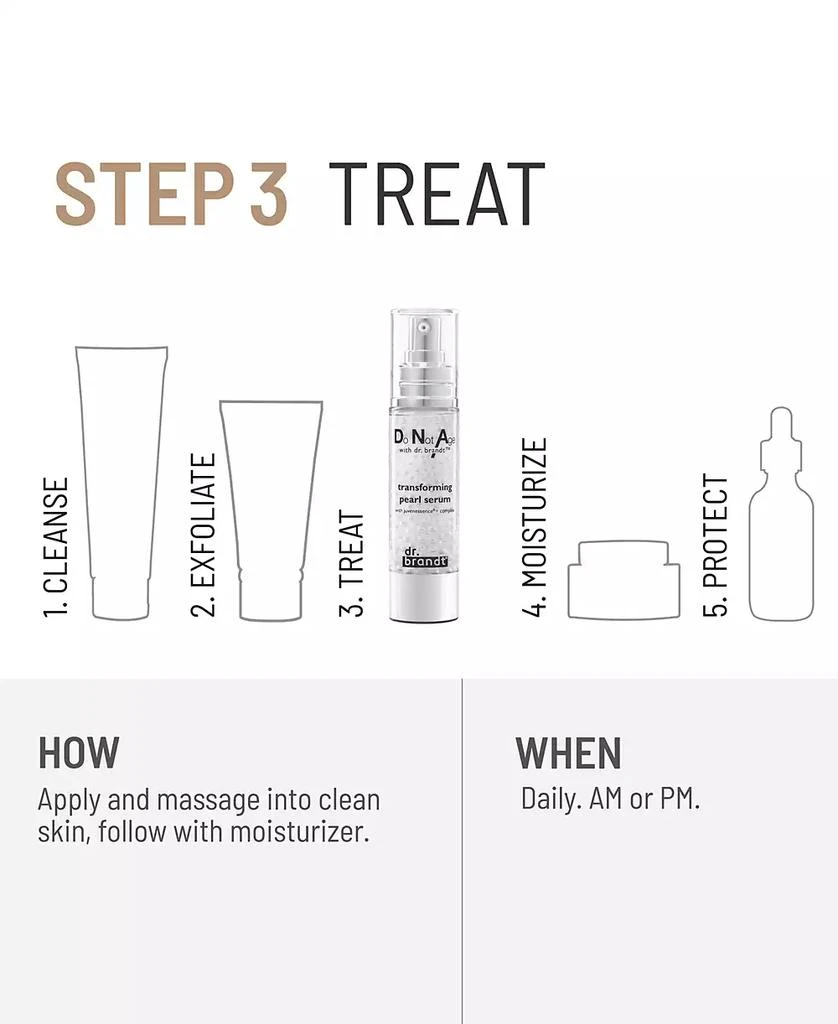 Dr. Brandt Skincare do not age transforming pearl serum, 1.7 oz 4