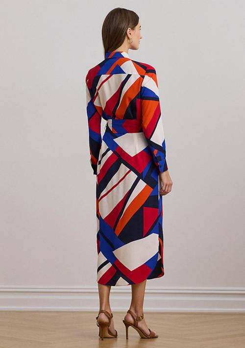 Ralph Lauren Ralph Lauren Print Crepe Shirtdress