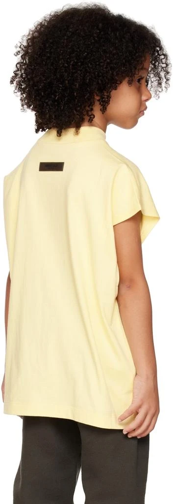 Essentials Kids Yellow Muscle T-Shirt 3