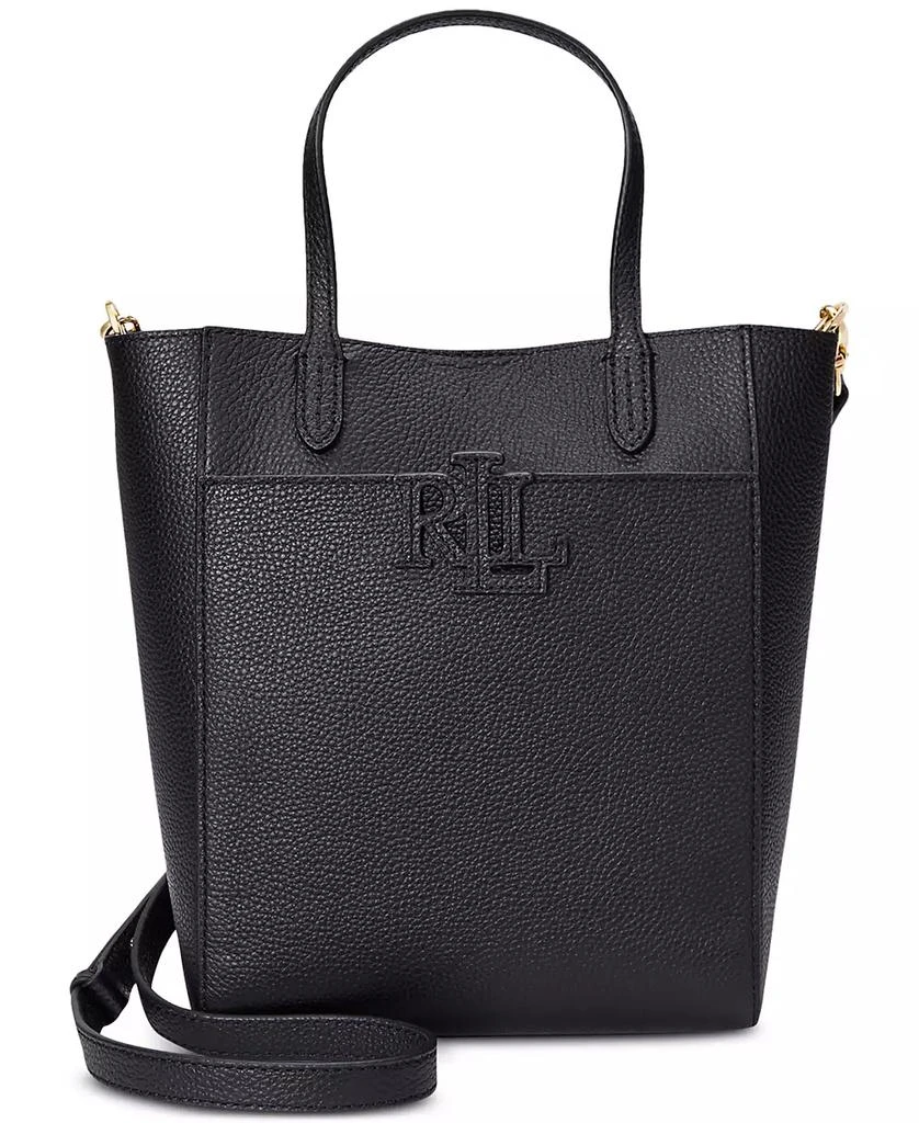 Ralph Lauren Pebbled Leather Small Cameryn Tote Bag 3