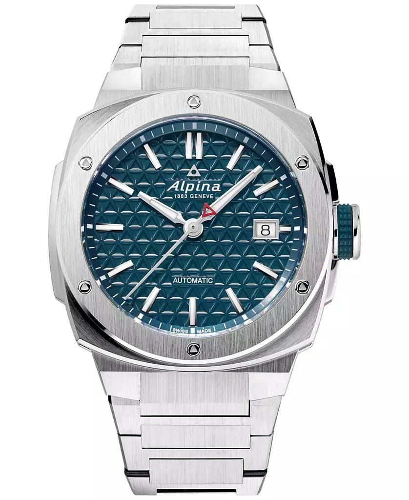 Alpina Men's Swiss Automatic Alpiner Extreme Stainless Steel Bracelet Watch 39mm 1