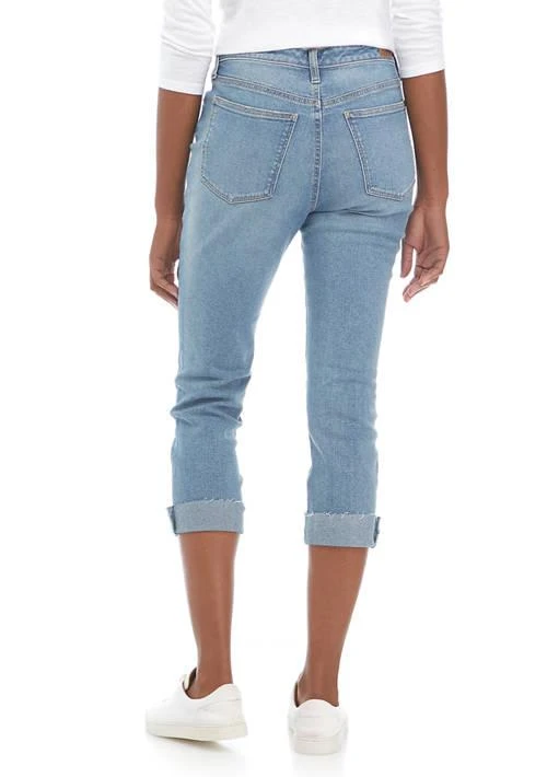 Crown & Ivy™ Ivy Petite High Rise Vintage Straight Jeans 2