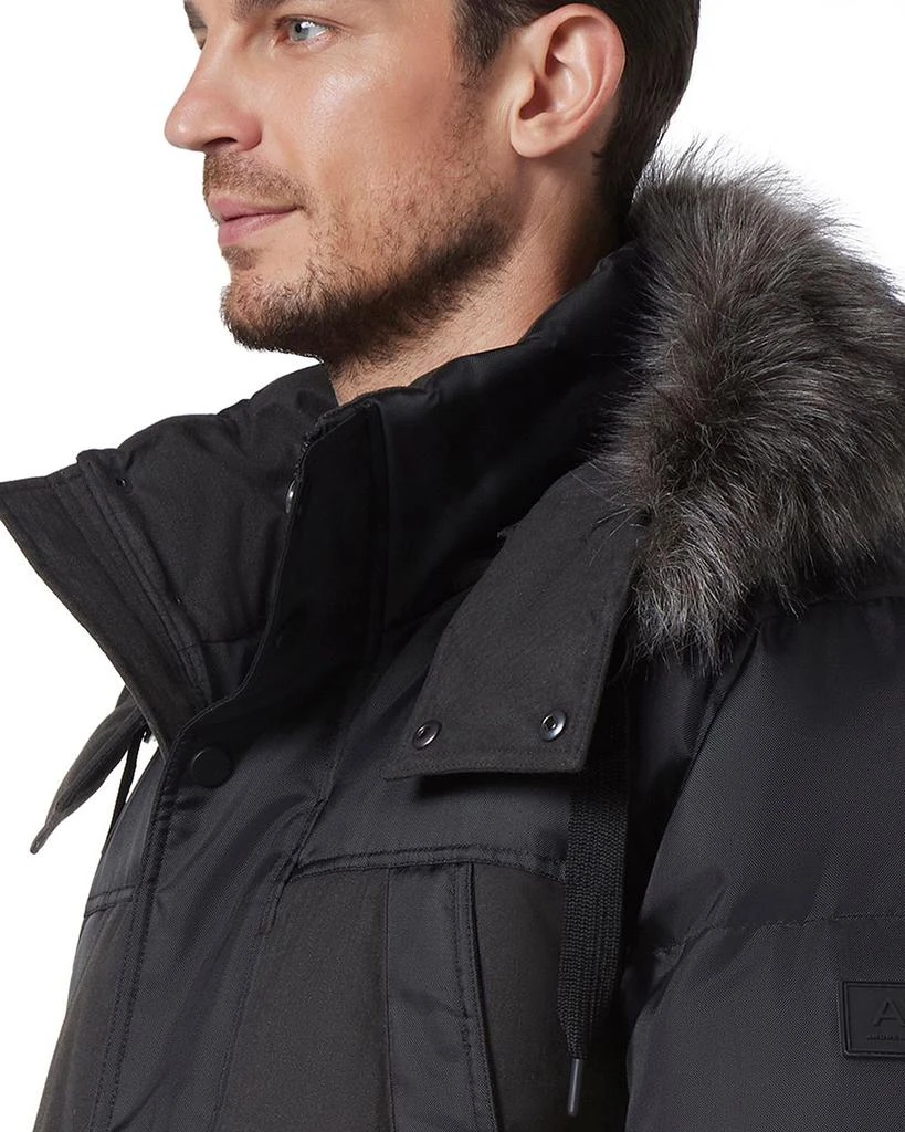 Andrew Marc Tripp Removable Faux Fur Hooded Parka 4