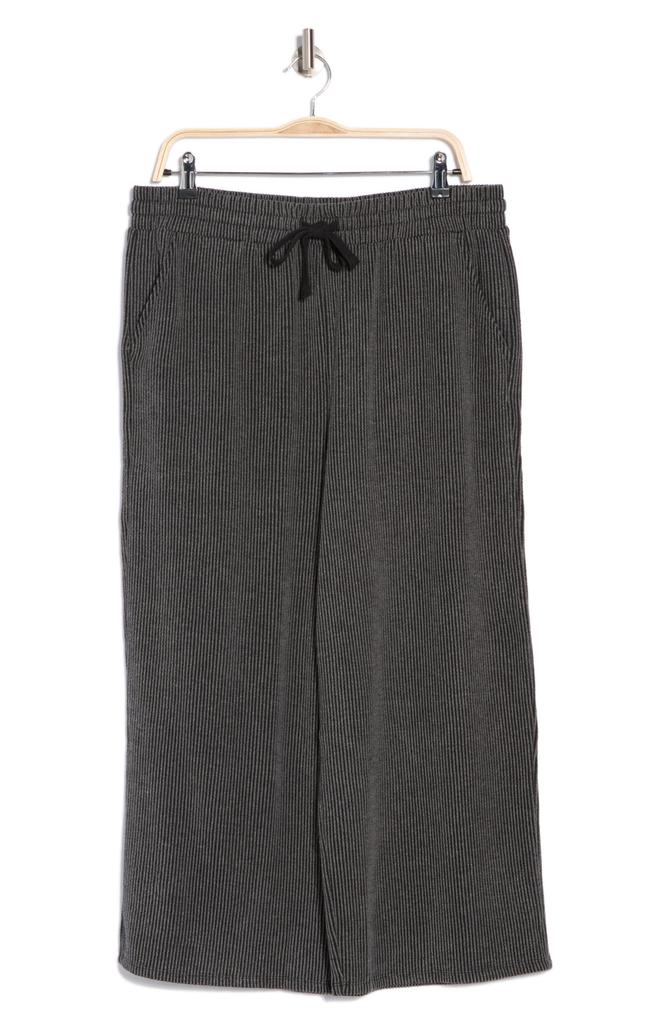 Bobeau Ember Ribbed Wide Leg Pants