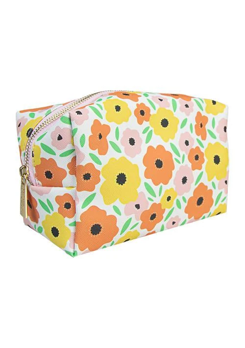 The Vintage Cosmetic Company Vintage Cosmetic Company Floral Cosmetic Bag 1