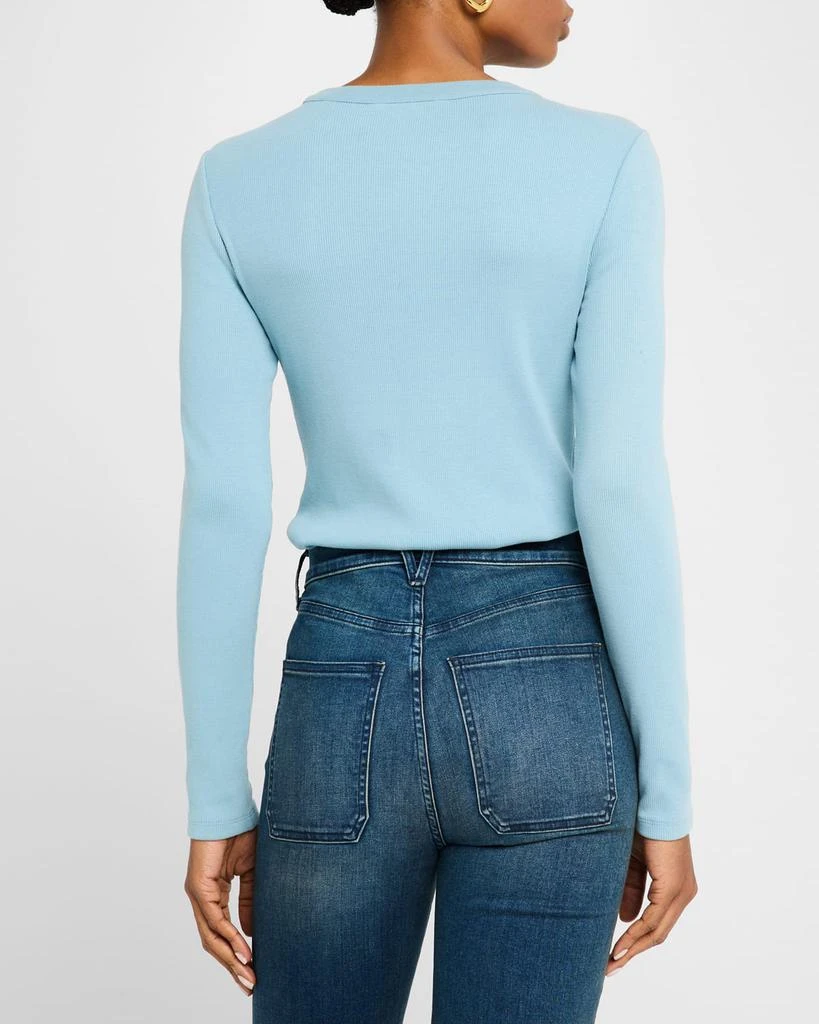 VERONICA BEARD Pruitt Long-Sleeve Tee 3