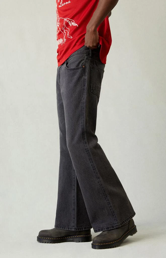PacSun Jordan Baggy Bootcut Jeans Black 3