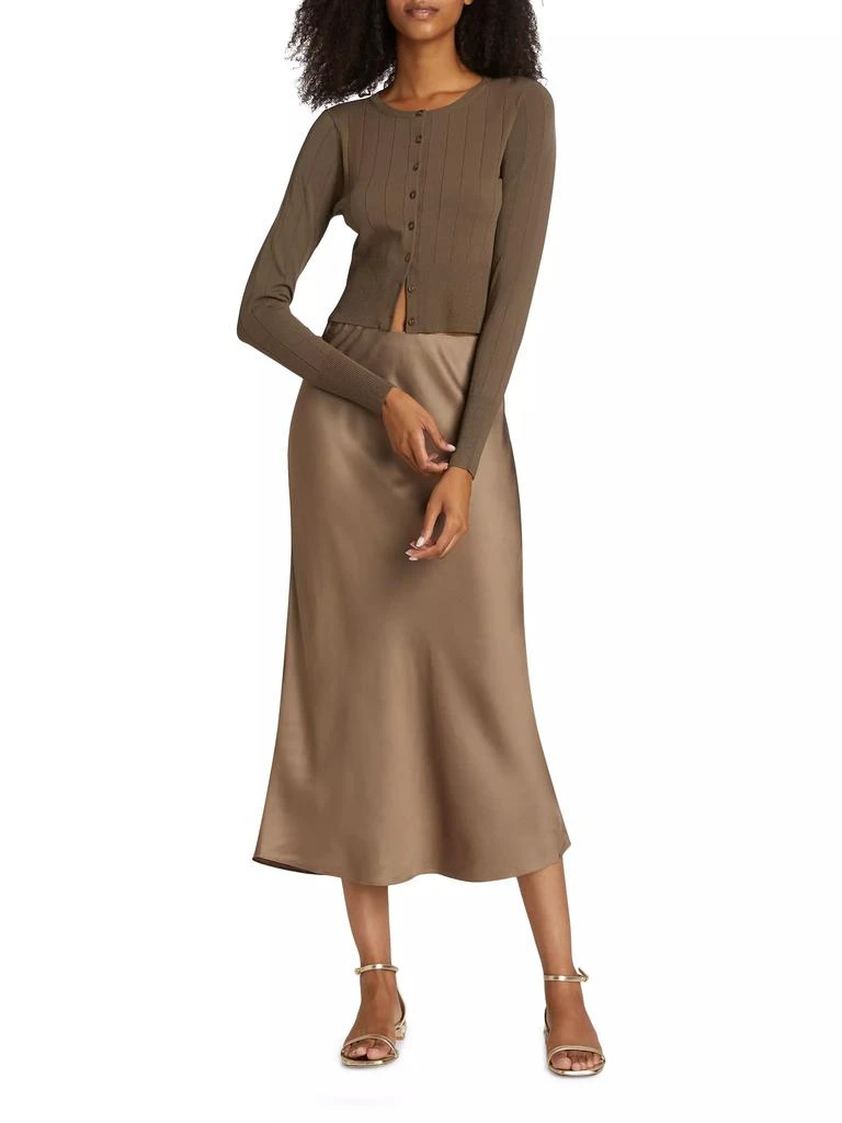 Jenni Kayne Finley Rib-Knit Crop Cardigan 2