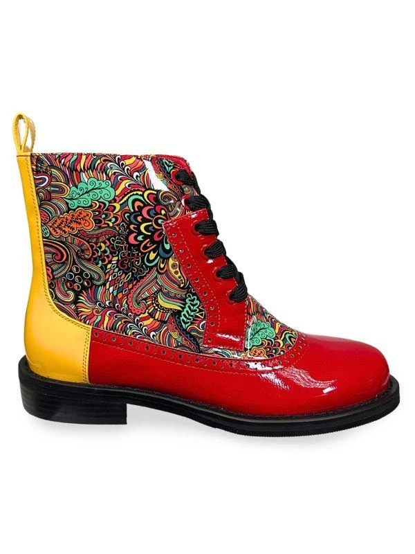 Ninety Union Chelsea Colorblock Oxford Boots 1