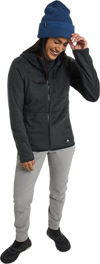 Burton Stockrun Warmest Hooded Full-Zip Fleece Sweatshirt - Women
s 2