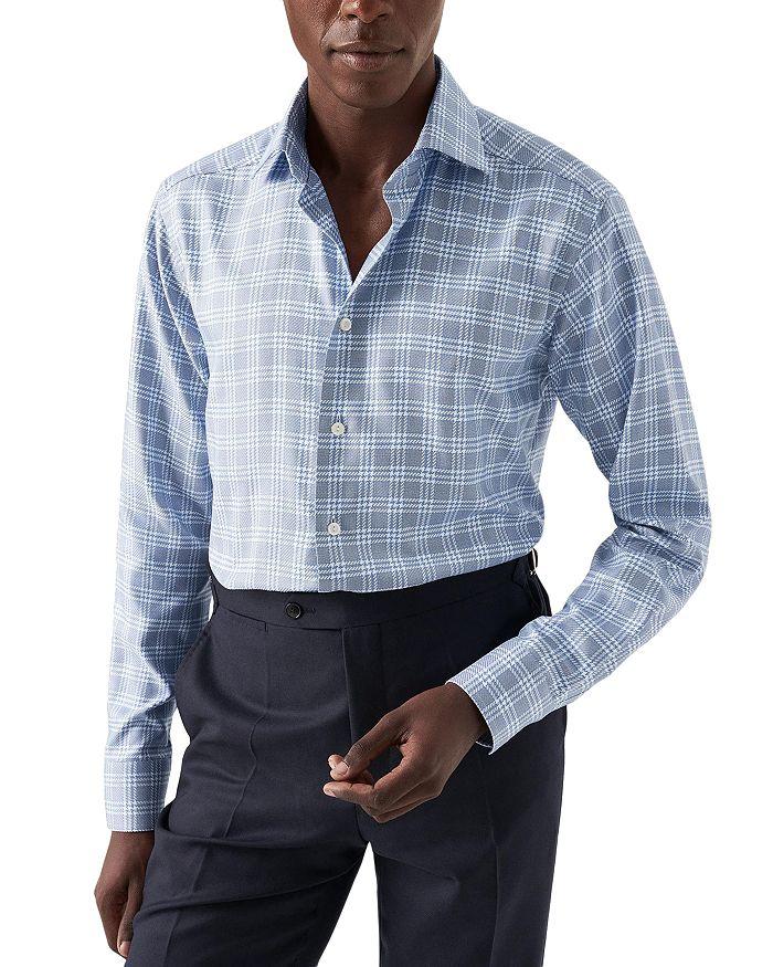 Eton Contemporary Fit Check King Twill Shirt