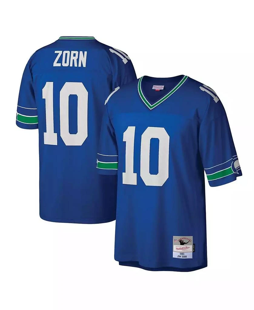 Mitchell & Ness Men's Jim Zorn Royal Seattle Seahawks Legacy Replica Jersey 1