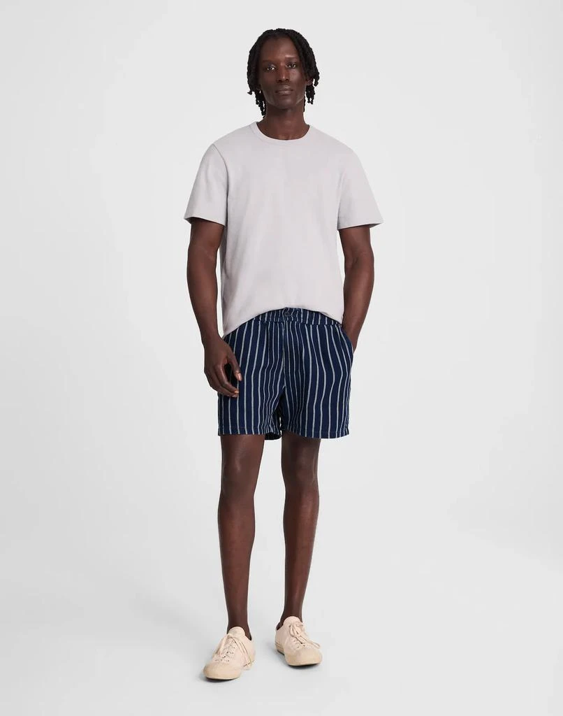 Madewell Indigo Stripe Everywear Shorts