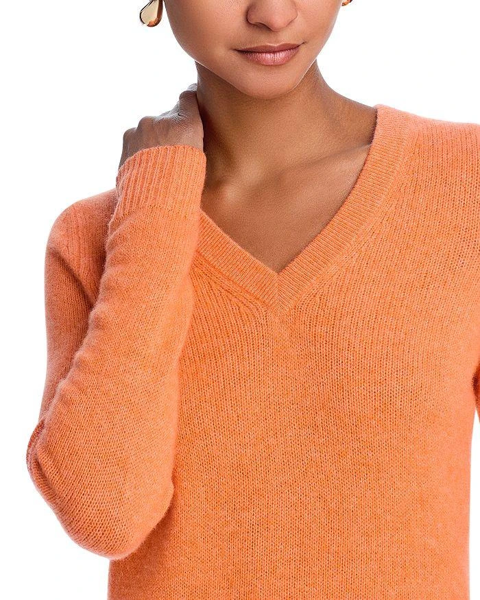 C by Bloomingdale's Cashmere V Neck Cashmere Sweater - Exclusive 4