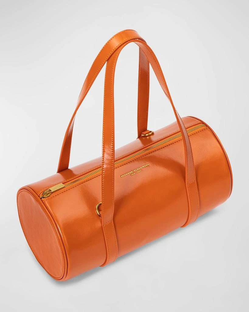 Brandon Blackwood Large Duffel Leather Shoulder Bag 3