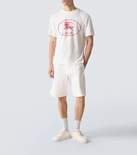 Burberry Logo cotton-blend jersey T-shirt 2