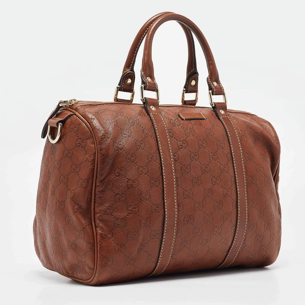 Gucci Gucci Brown Guccissima Leather Medium Joy Boston Bag 3