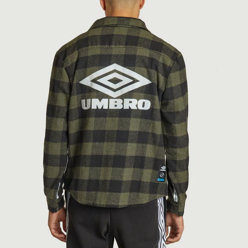 Umbro lifestyle Check overshirt KAKI NOIR UMBRO LIFESTYLE 3