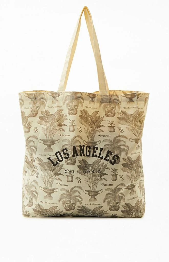 PacSun Reusable Etoile Monogram Print Tote Bag 1