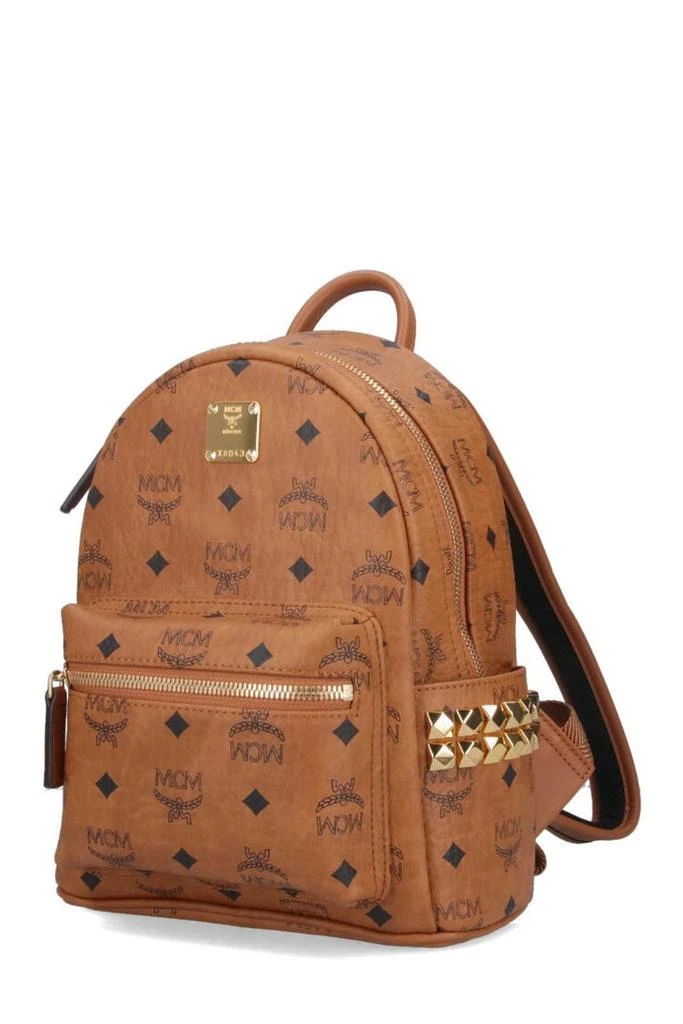 MCM MCM Monogram Printed Zipped Backpack 3