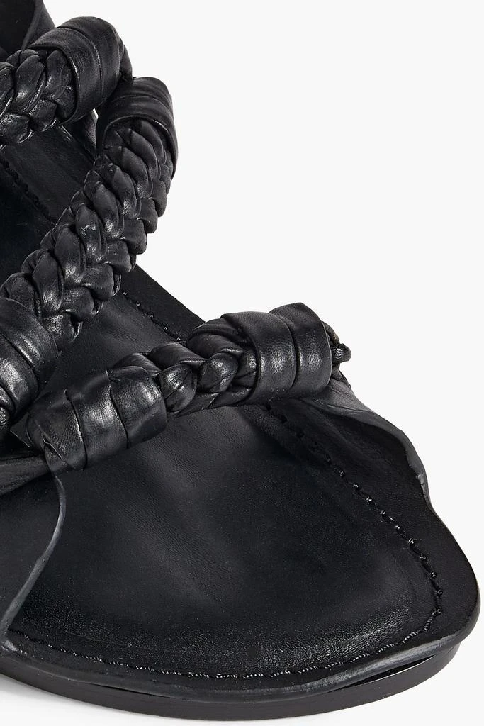 Jil Sander Braided leather sandals 4