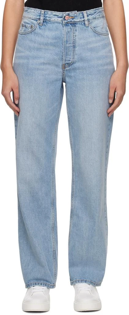 Ganni Blue Izey Jeans 1