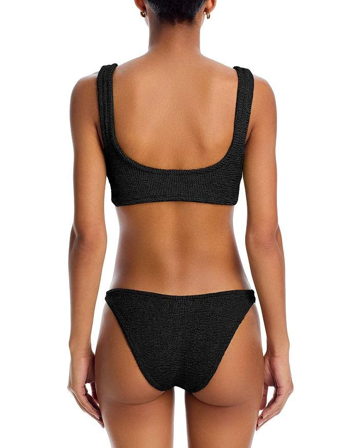Hunza G Juno Crinkle Bikini Top & Bottoms Set 2