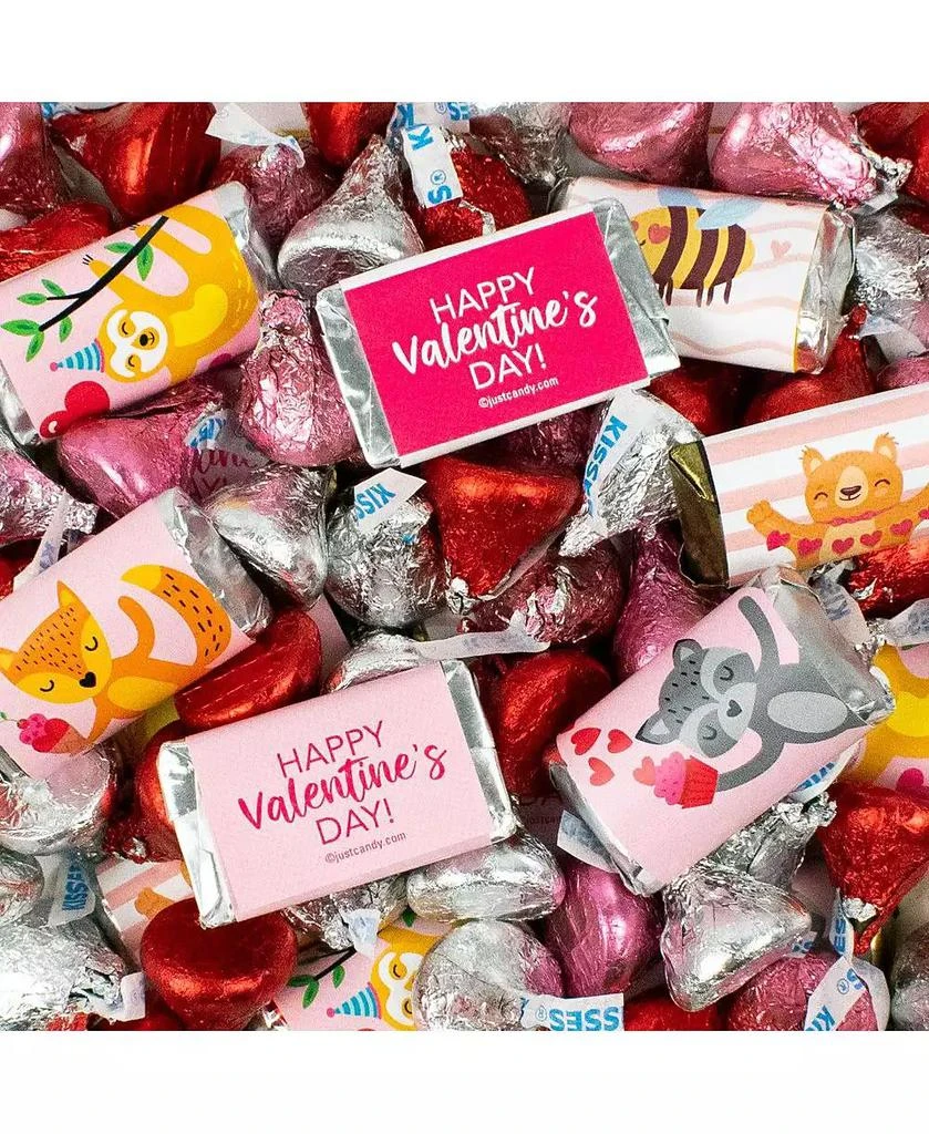 Just Candy Valentine
s Day Candy Hershey
s Chocolate Mix, 128 Pieces 3
