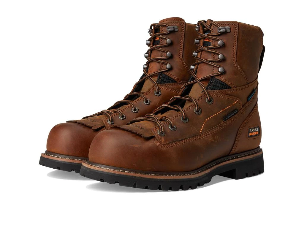 Ariat Longview Shock Shield 8" Waterproof Composite Toe Work Boots 1