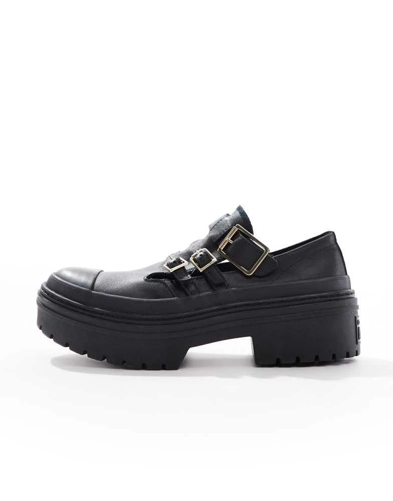 Converse Converse Chuck Taylor All Star platform mary janes in black 2