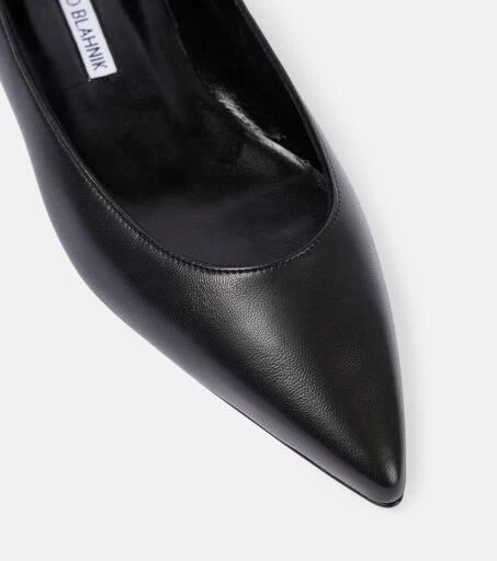 Manolo Blahnik Kietta leather ballet flats 6