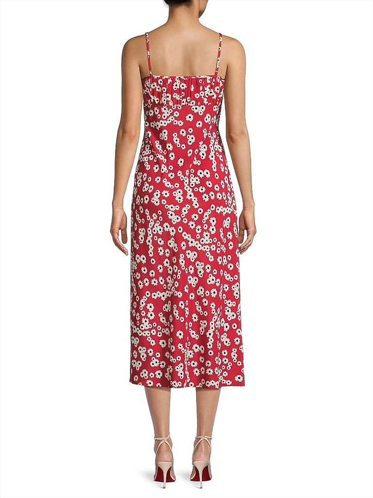 Ciao Lucia Leo Floral Keyhole Midi-Dress 5
