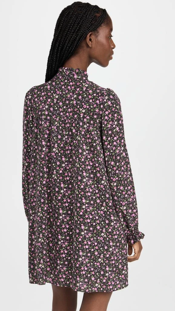 English Factory Floral Button Detail Mini Dress 2