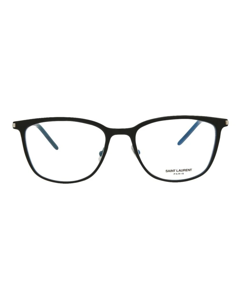 Saint Laurent Square-Frame Metal Optical Frames 1